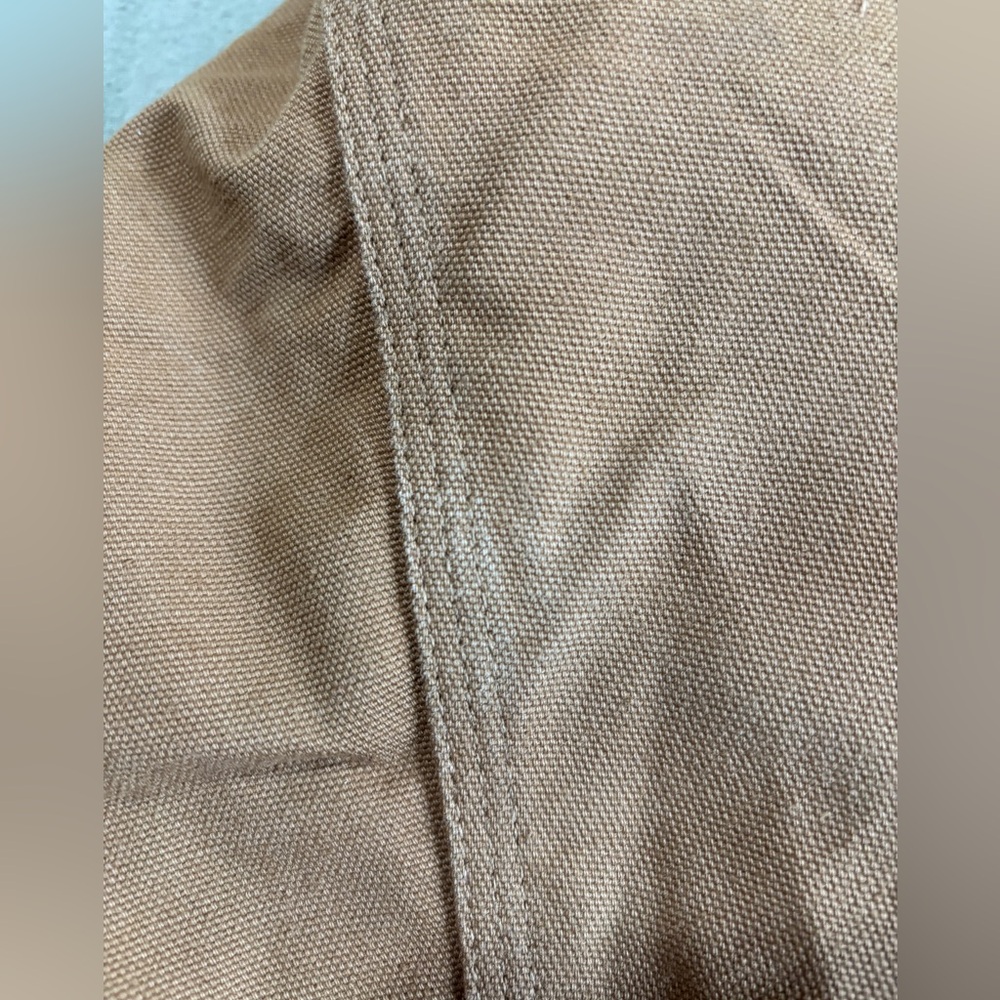 1989 Carhartt Brown Duck Blanket-Lined Chore Coat (6BLC) - Picture 10 of 16